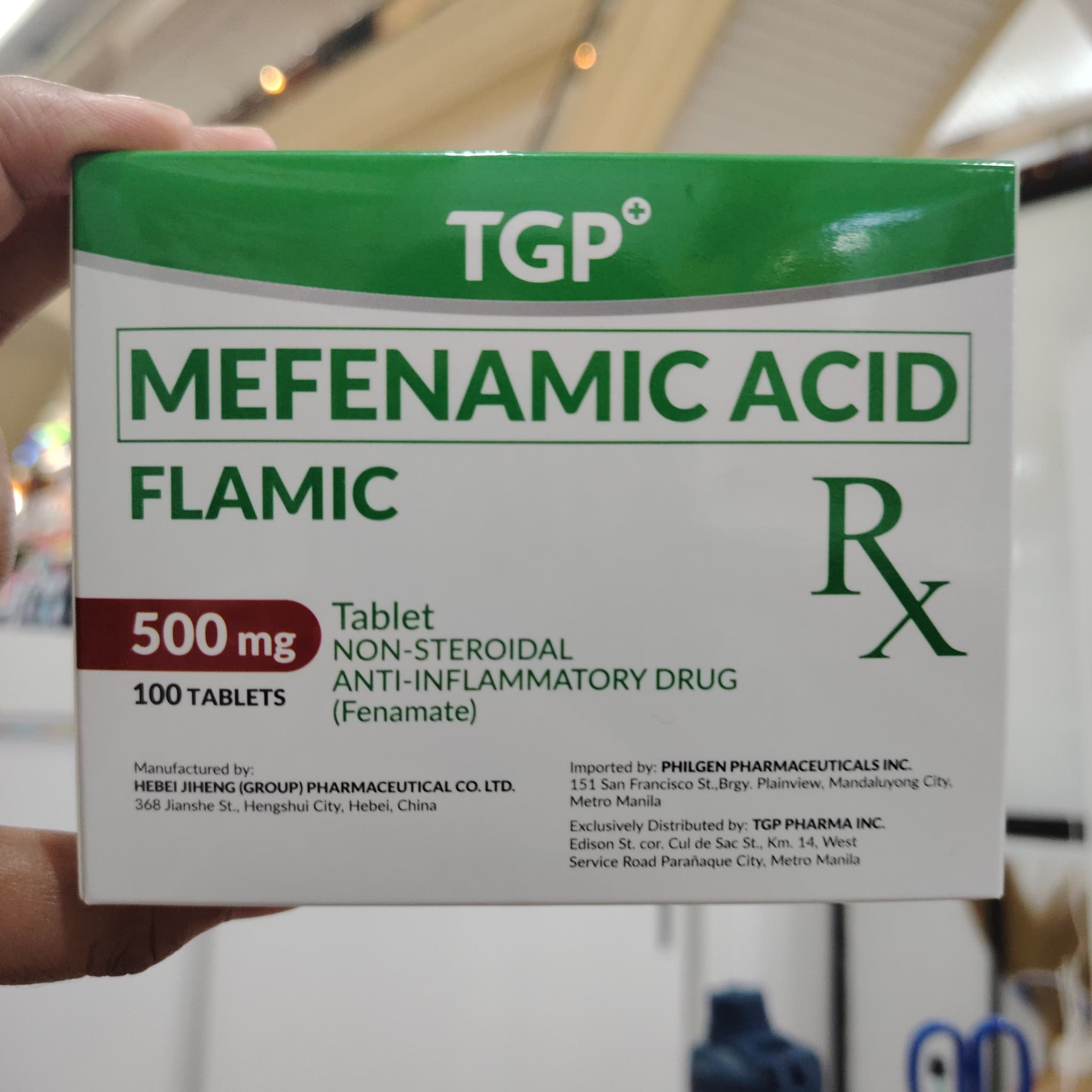 Mefenamic Acid FLAMIC 500mg