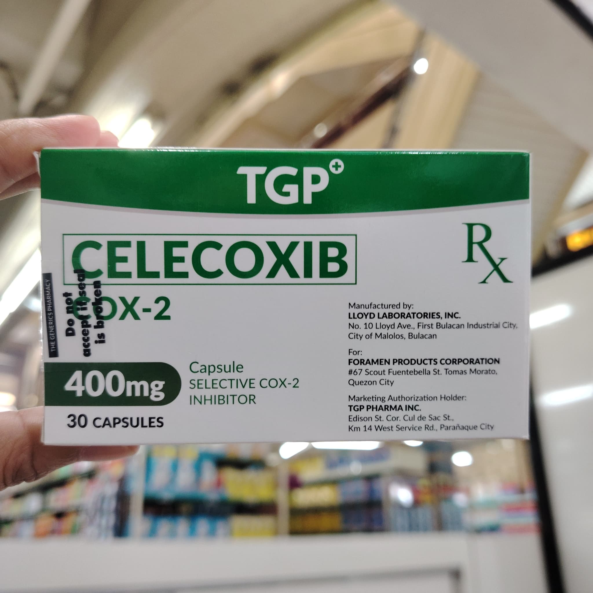 Celecoxib COX-2 400mg