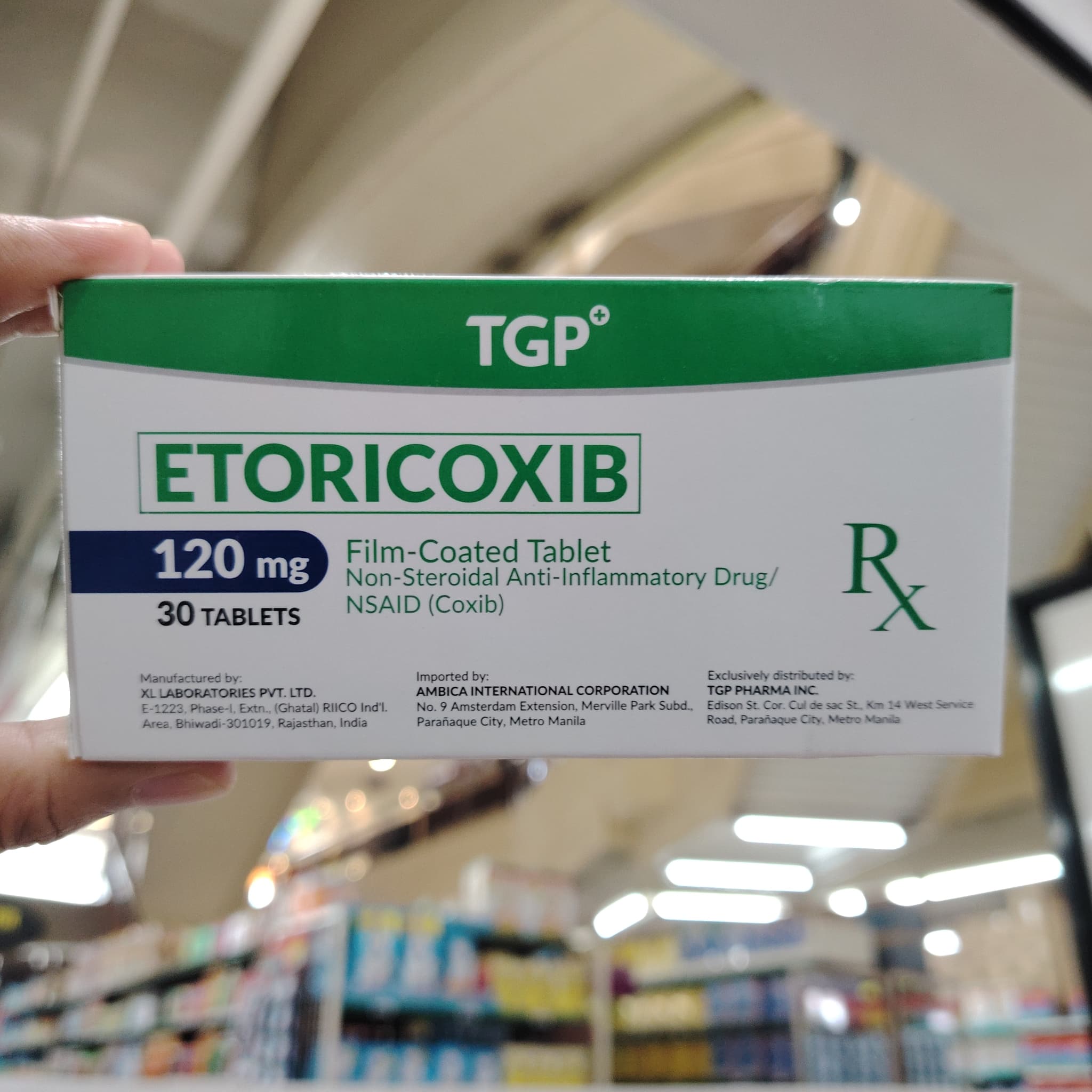 Etoricoxib 120mg