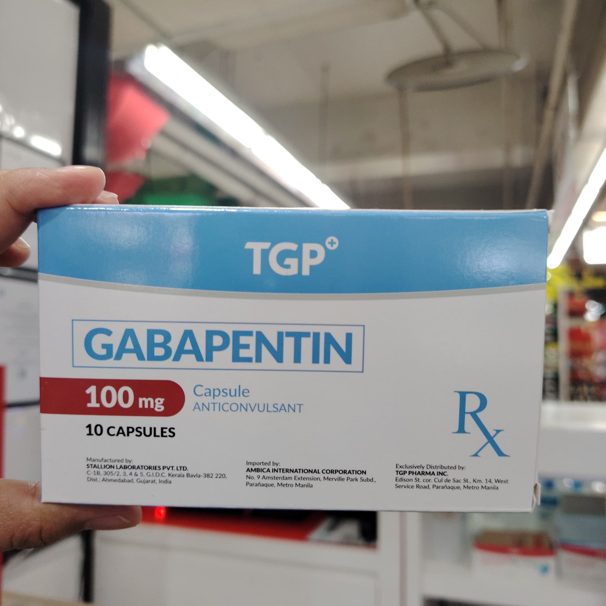 Gabapentin 100mg