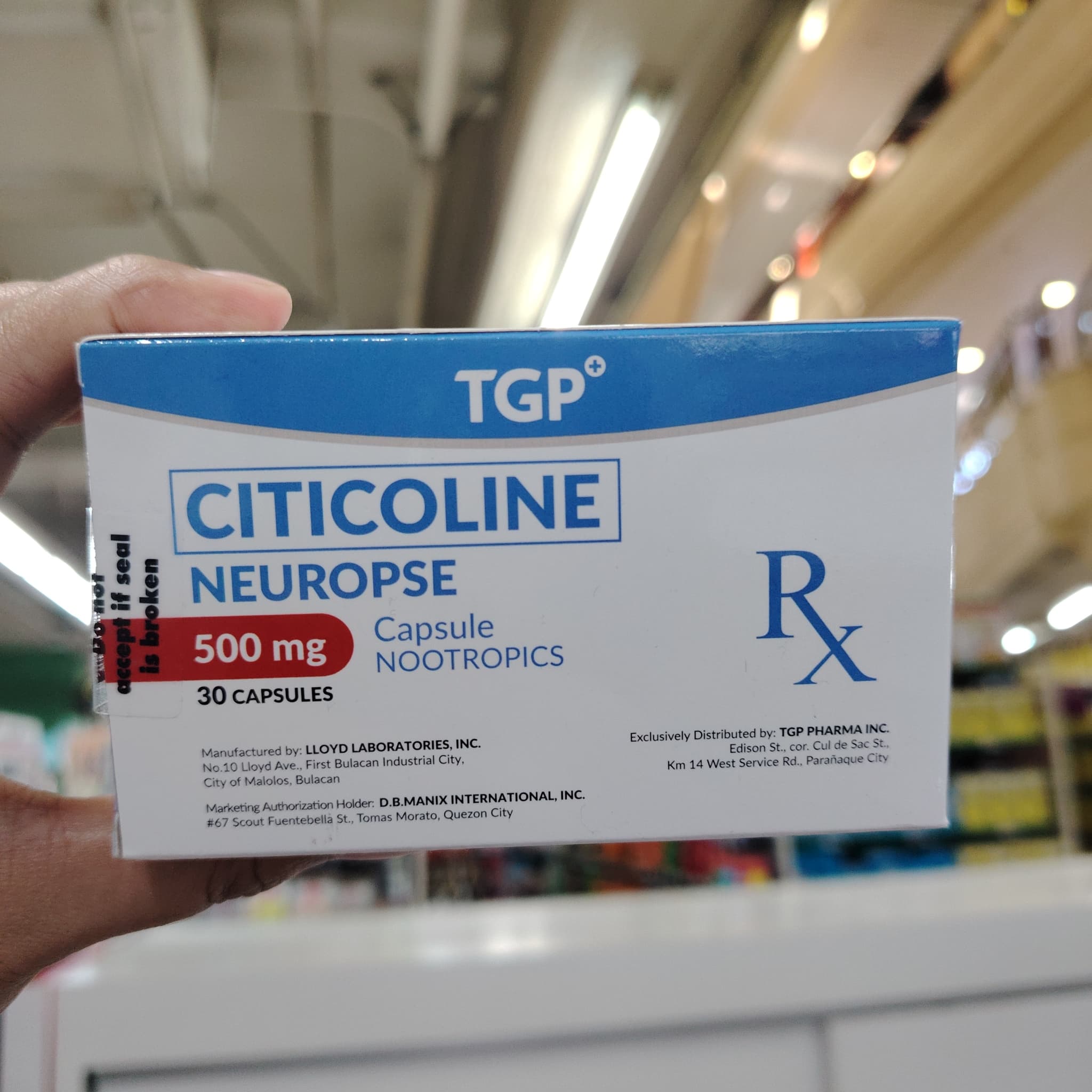 Citicoline NEUROPSE 500mg