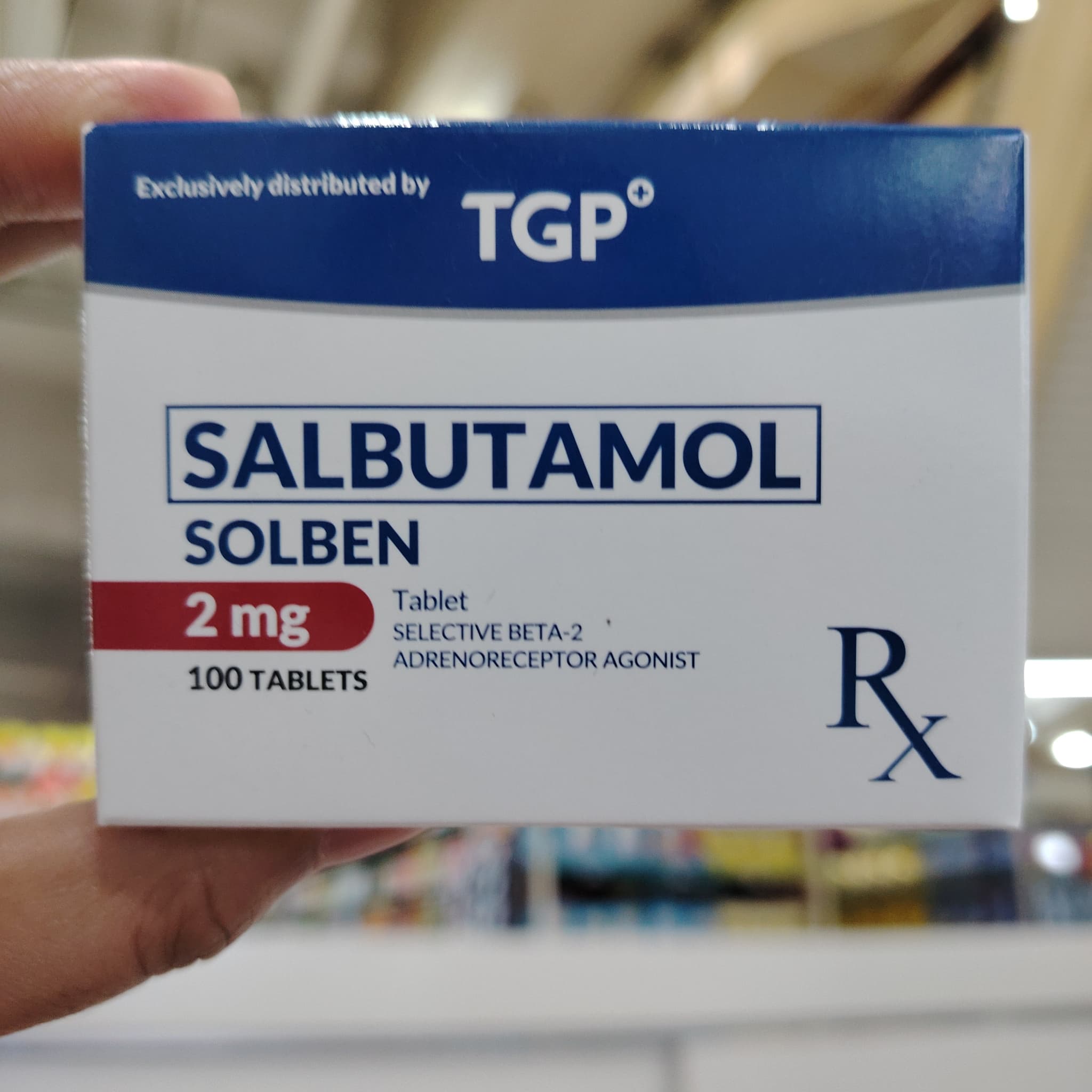 Salbutamol SOLBEN 2mg