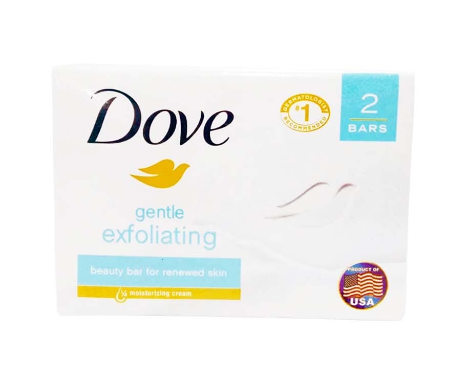 Dove Gentle Exfoliating Beauty for Renewed Skin (2 Bars x 106g)