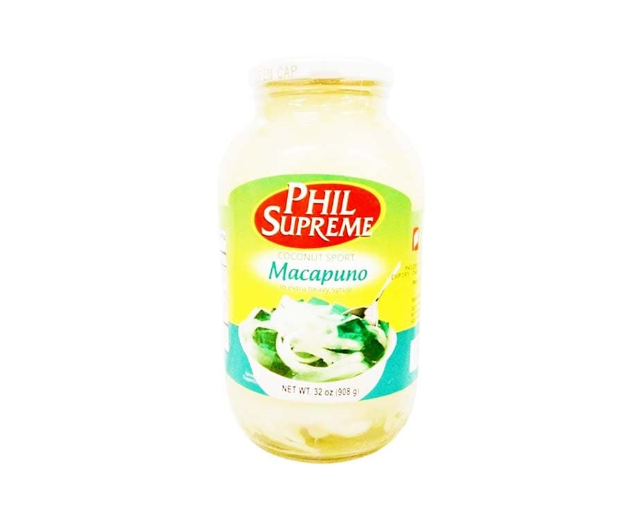 Phil Supreme Coconut Sport Macapuno in Extra Heavy Syrup 32oz (908g)