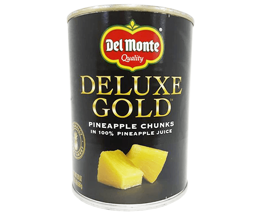 Del Monte Deluxe Gold Pineapple Chunks in 100% Pineapple Juice 567g