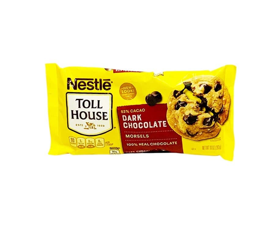 Nestlé Toll House 53% Cacao Dark Chocolate Morsels 10oz (283g)