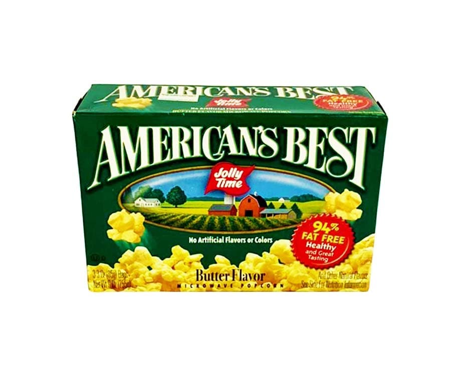 Jolly Time American's Best Butter Flavor Microwave Popcorn 255g