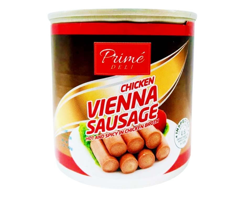 Primé Deli Chicken Vienna Sausage Hot & Spicy 142g