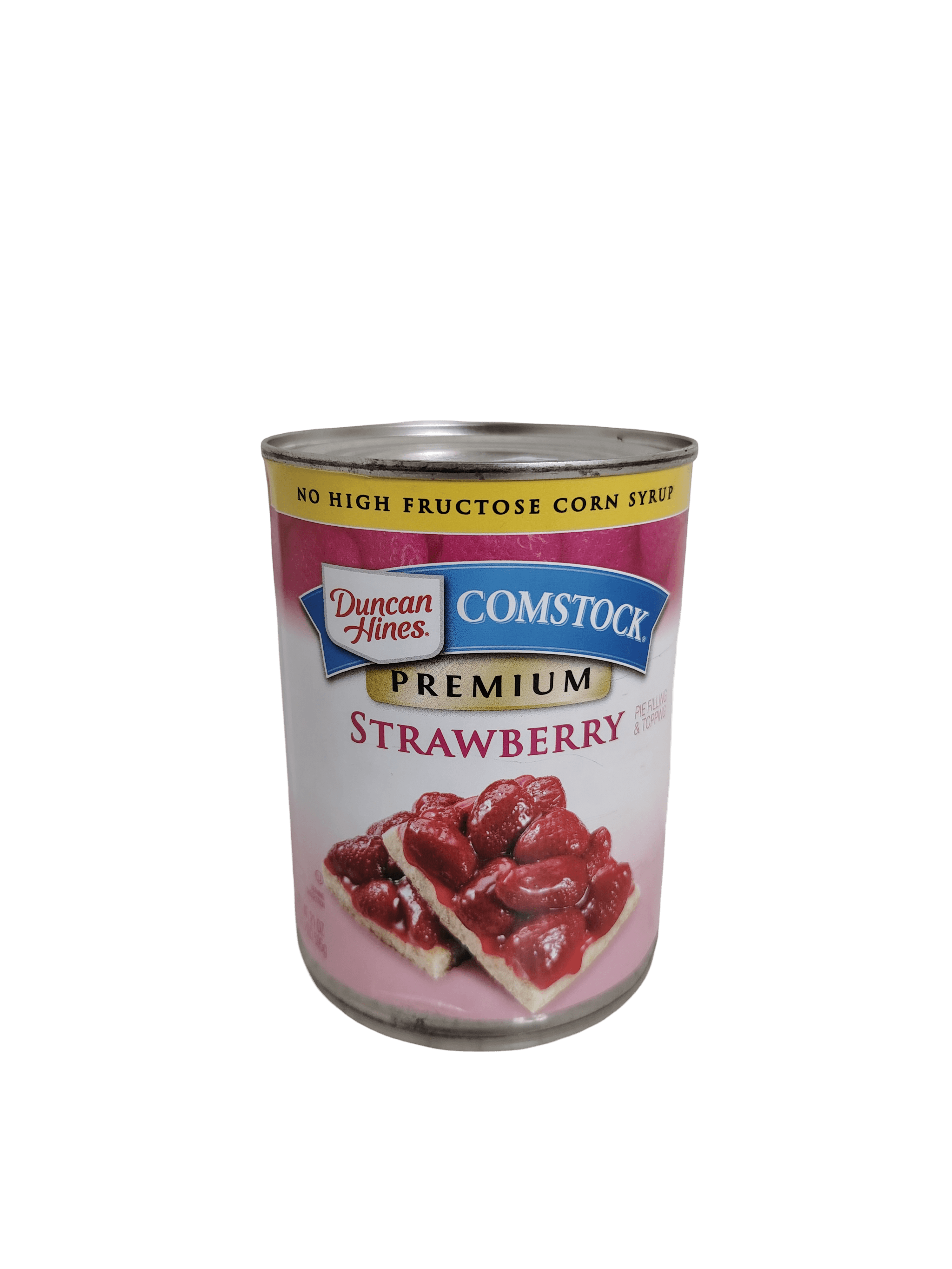 Duncan Hines Comstock Premium Strawberry Pie Filling & Topping 21oz (595g)