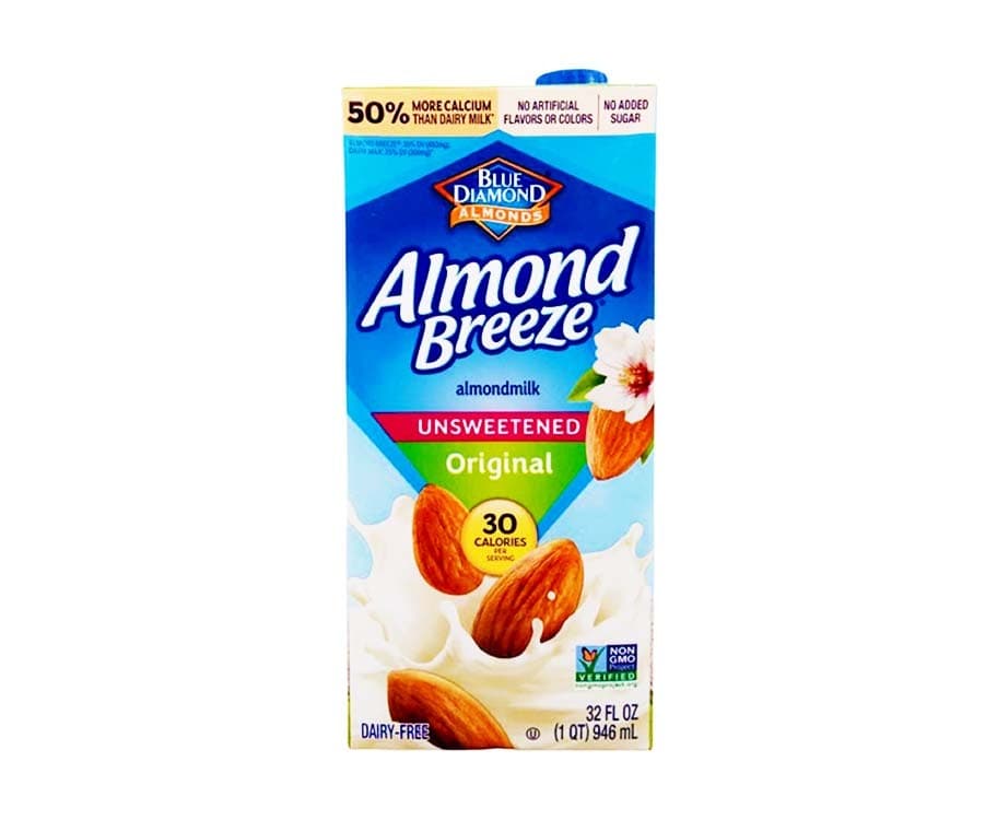 Blue Diamond Almonds Almond Breeze Unsweetened Original 946mL