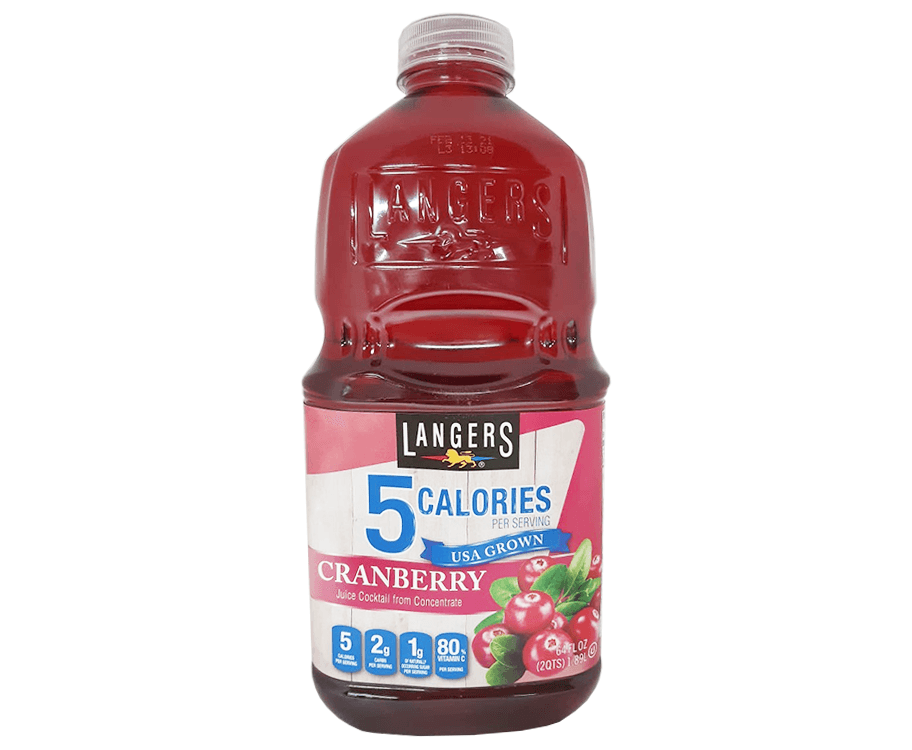 Langers Cranberry 5 Calories Per Serving 1.89mL