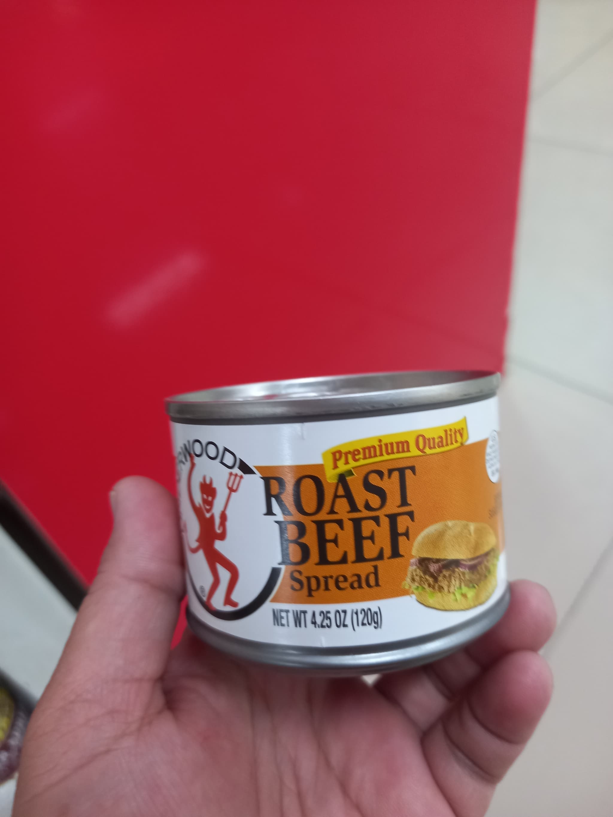 Underwood Premium Quality Roast Beef Spread 120g