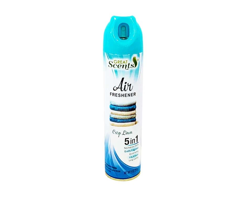 Great Scents Air Freshener Crisp Linen 5-in-1 9oz (255g)