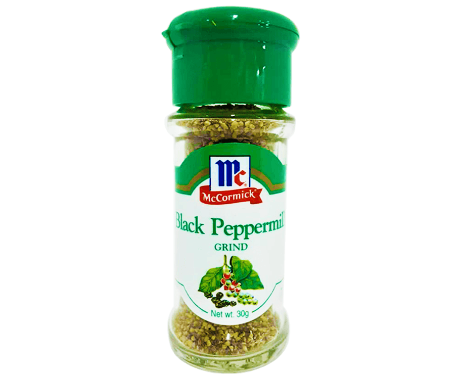 McCormick Black Peppermill Grind 30g