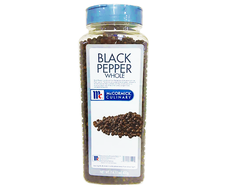 McCormick Culinary Black Pepper Whole 400g