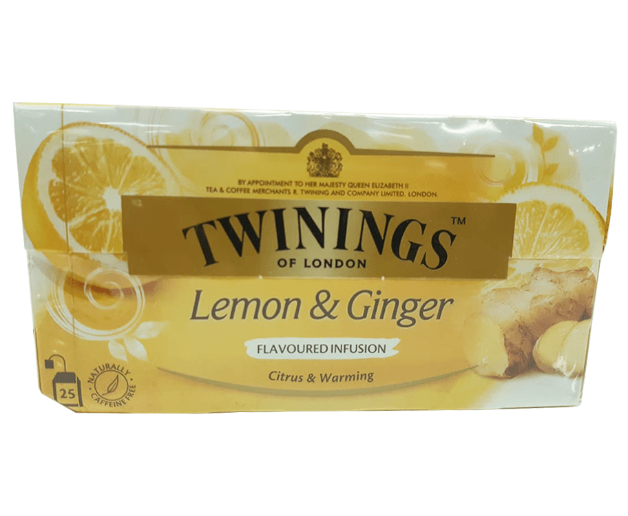 Twinings of London Lemon & Ginger Flavoured Infusion 25 Bags 37.5g