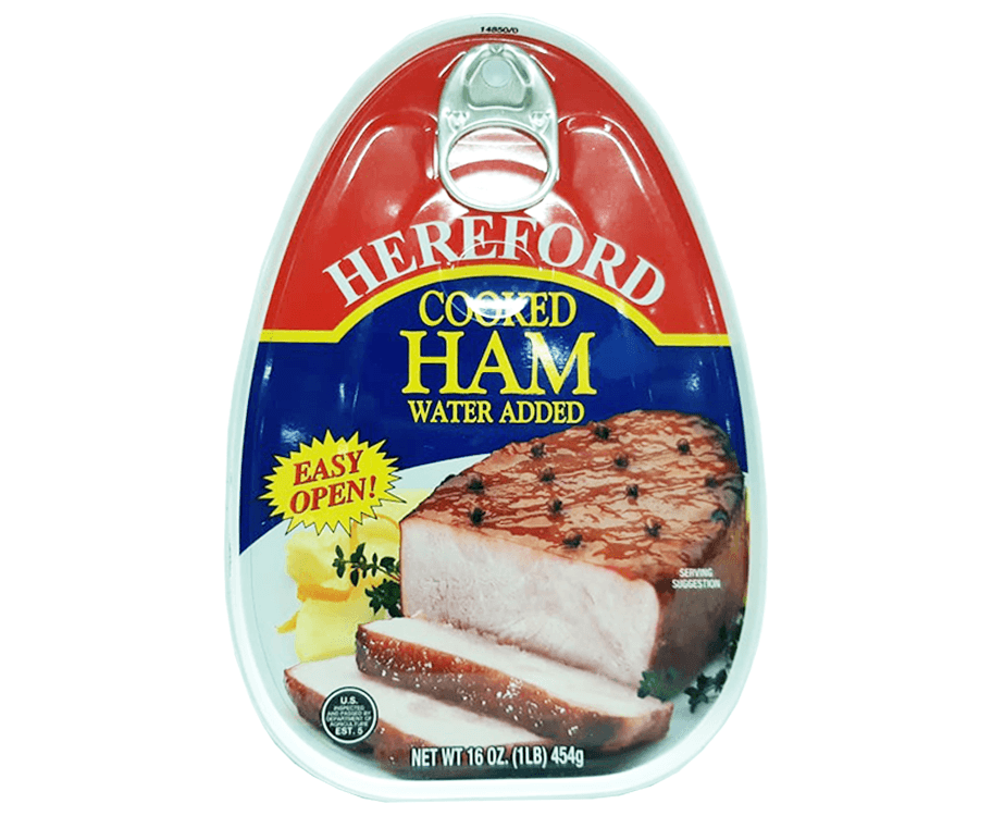 Hereford Cooked Ham Water Added 454g