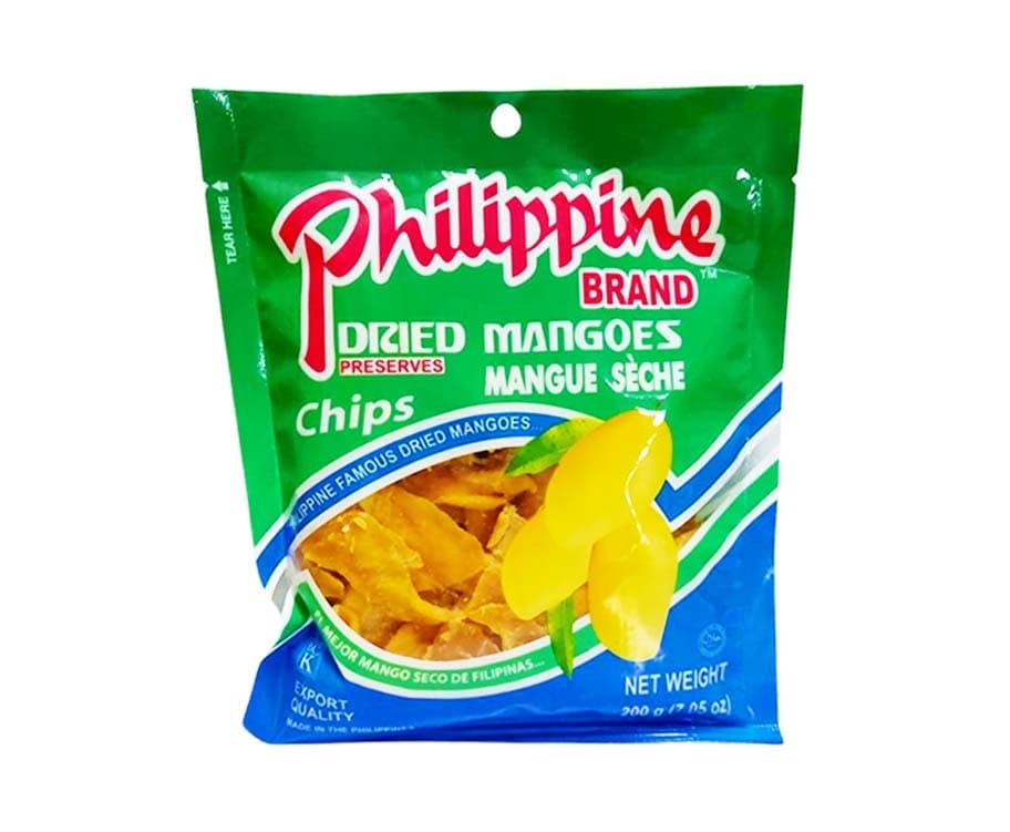 Philippine Brand Dried Mangoes Chips 200g