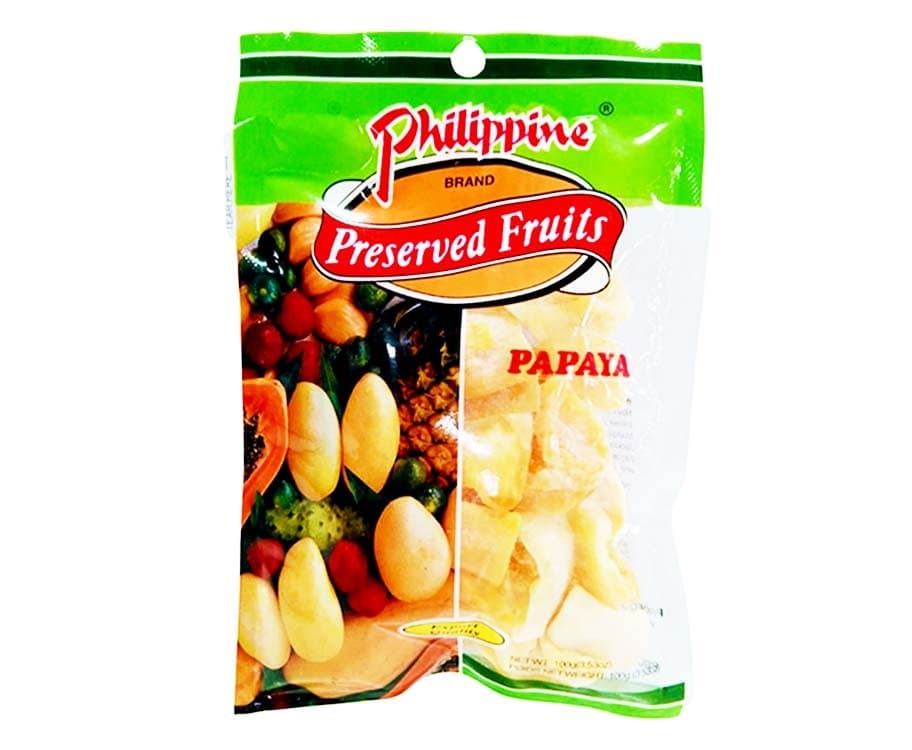 Philippine Brand Preserved Fruits Papaya 100g