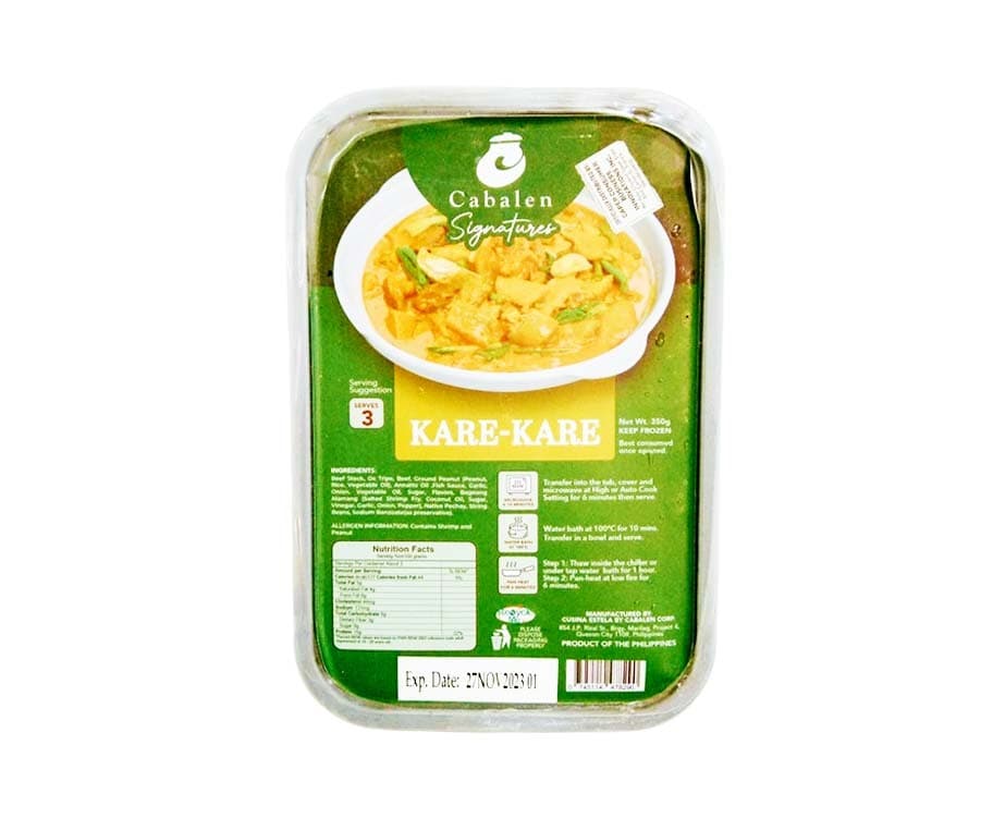 Cabalen Signatures Kare-Kare 350g