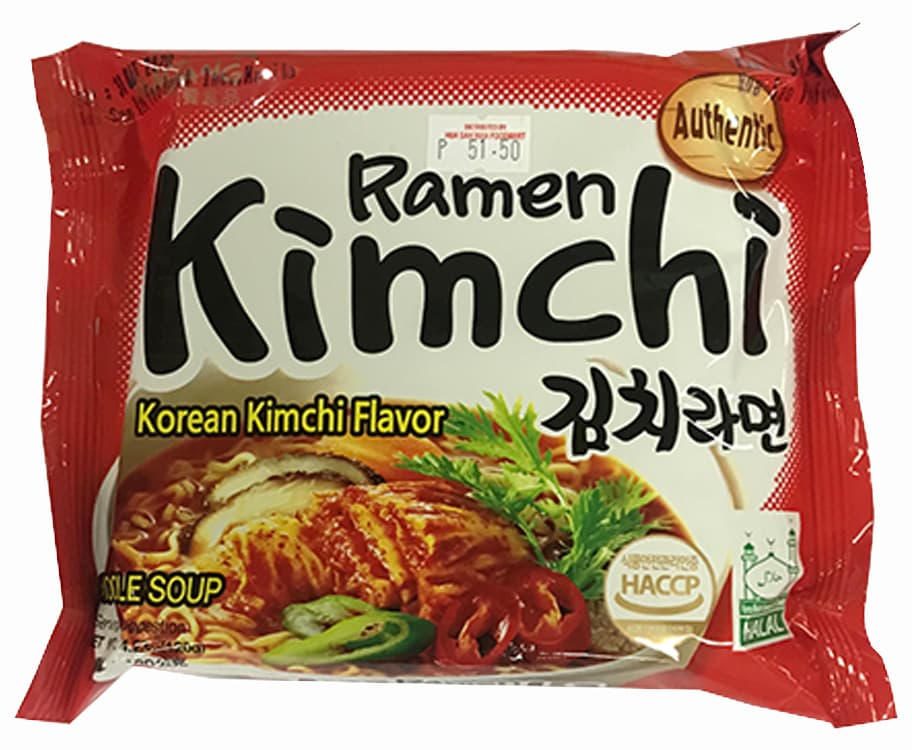 Samyang Authentic Ramen Kimchi Korean Kimchi Flavor Noodle Soup 120g
