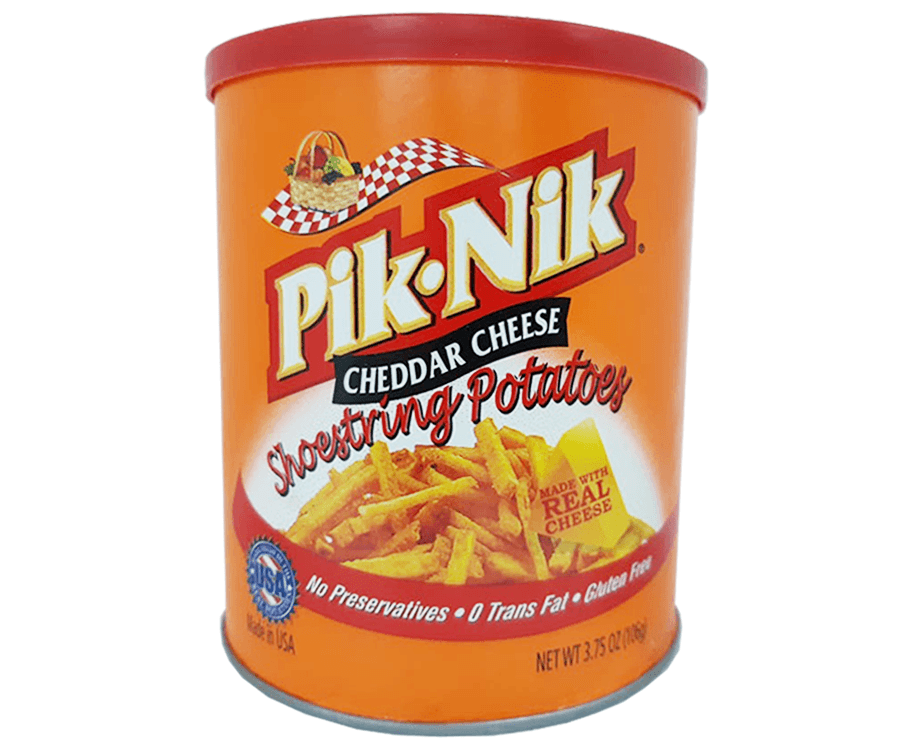 Pik-Nik Cheddar Cheese Shoestring Potatoes 106g