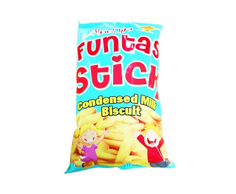 Aladdin Funtas Stick Condensed Milk Biscuit 56g