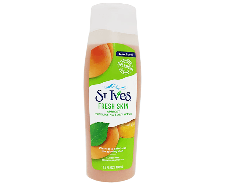 St. Ives Fresh Skin Apricot Exfoliating Body Wash 400mL