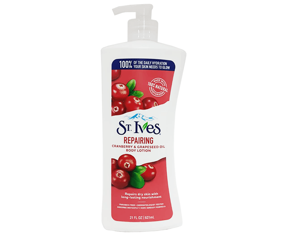 St. Ives Repairing Cranberry & Grapeseed Oil Body Lotion 621mL