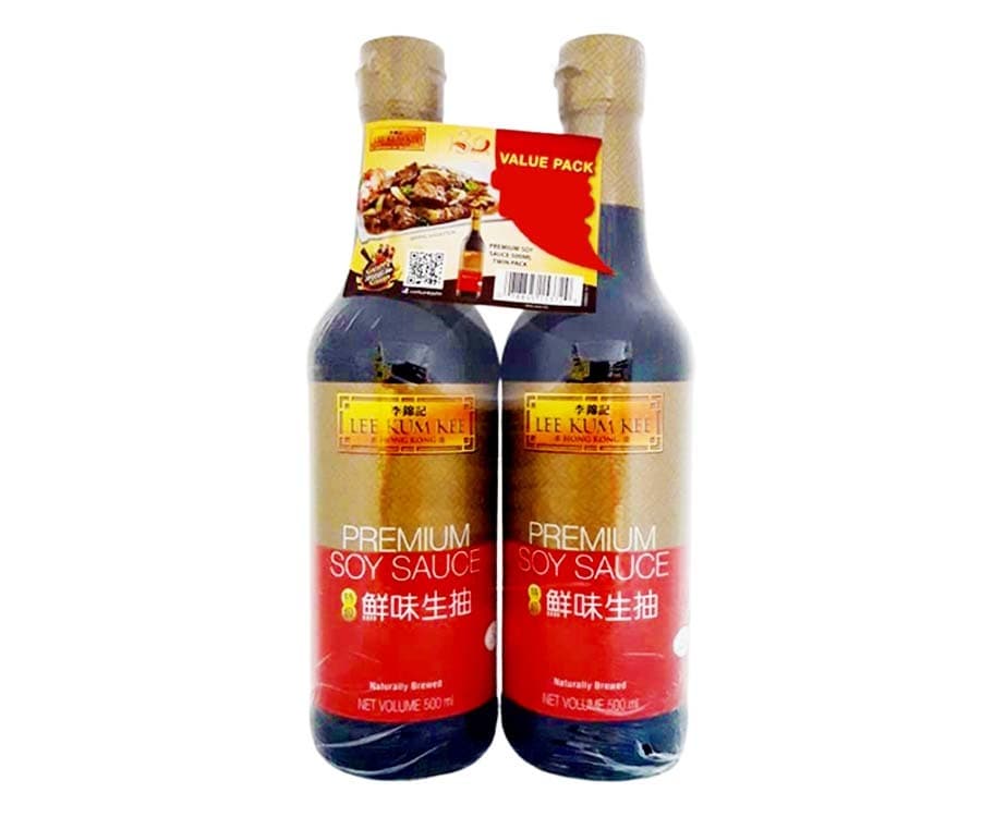 Lee Kum Kee Premium Soy Sauce Twin Pack (2 Packs x 500mL)