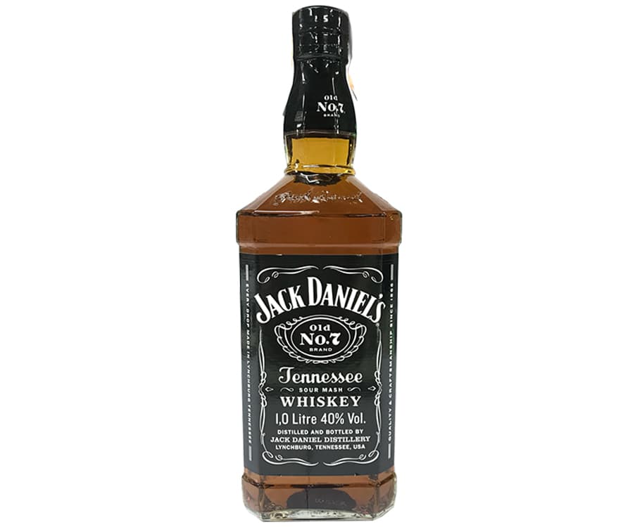 Jack Daniel's Old No. 7 Brand Tennessee Sour Mash Whiskey 1L