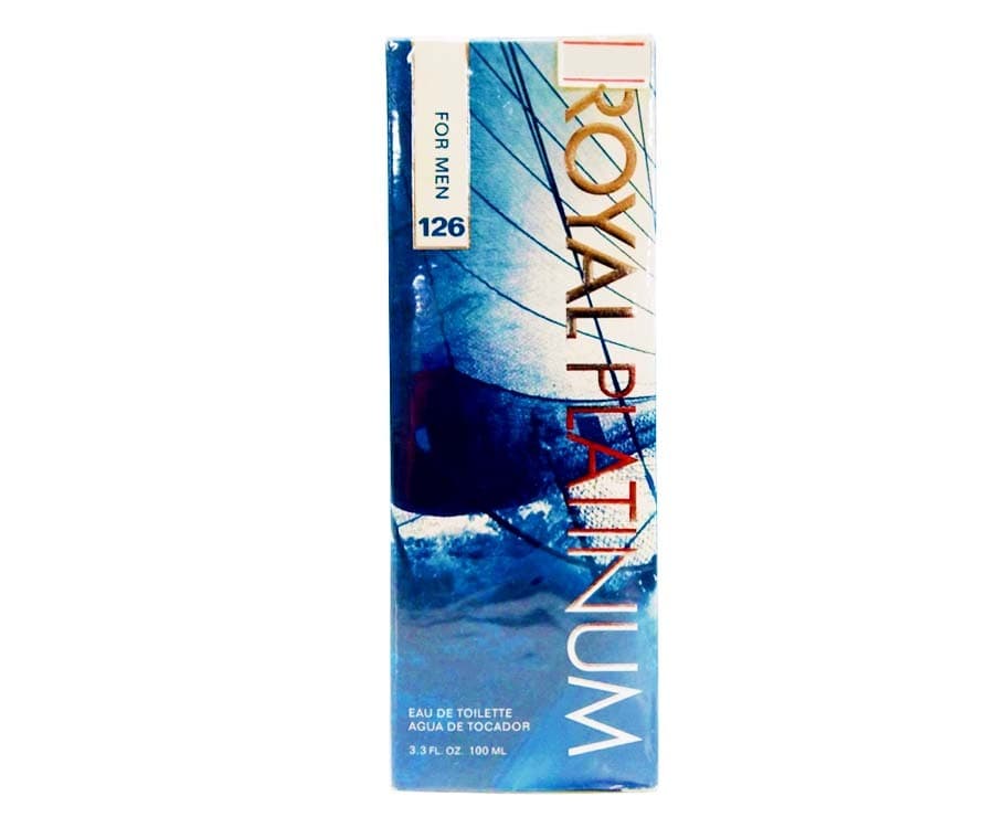 Royal Platinum Polo Blue Perfume Eau de Toilette For Men 126 100mL