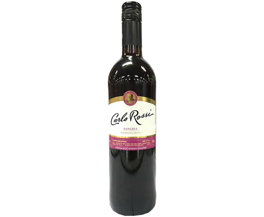 Carlo Rossi Sangria Flavoured Wine Beverage 750mL