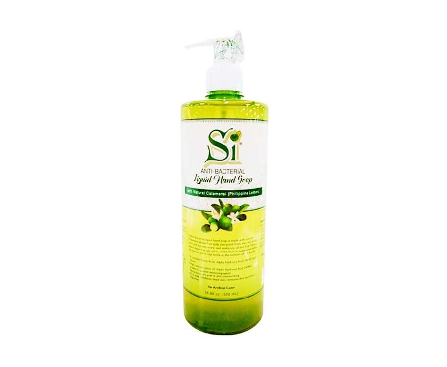 Si Anti-Bacterial Liquid Hand Soap with Natural Calamansi (Philippine Lemon) 500mL
