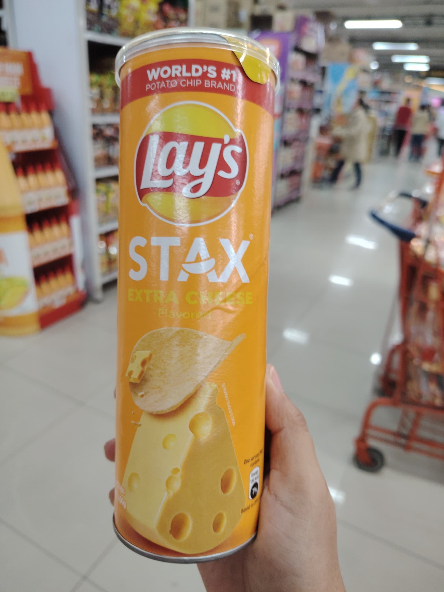 Lay's Stax Extra Cheese 105g