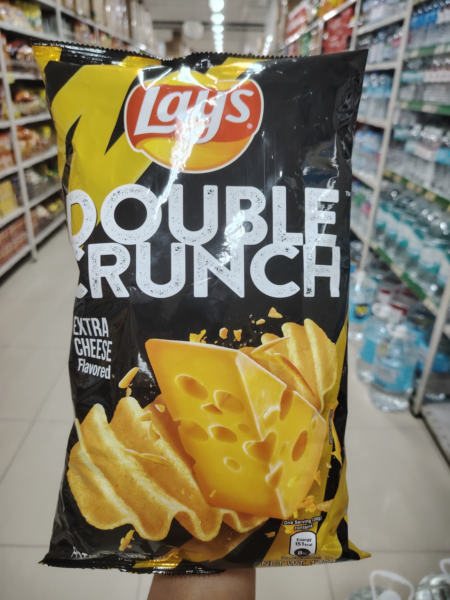 Lay's Double Crunch Extra Cheese 170g