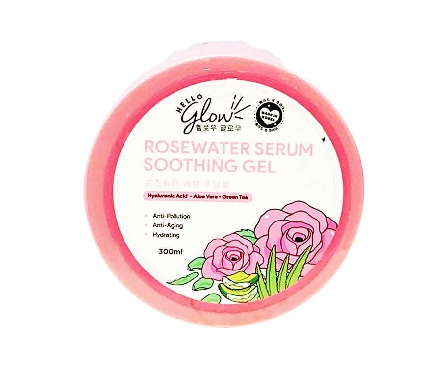 Everbilena Hello Glow Rosewater Serum Soothing Gel 300mL