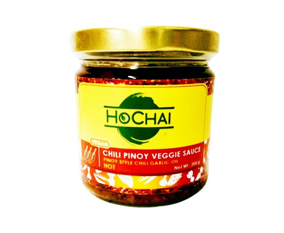 HoChai Chili Vegan Pinoy Veggie Sauce Hot 200g