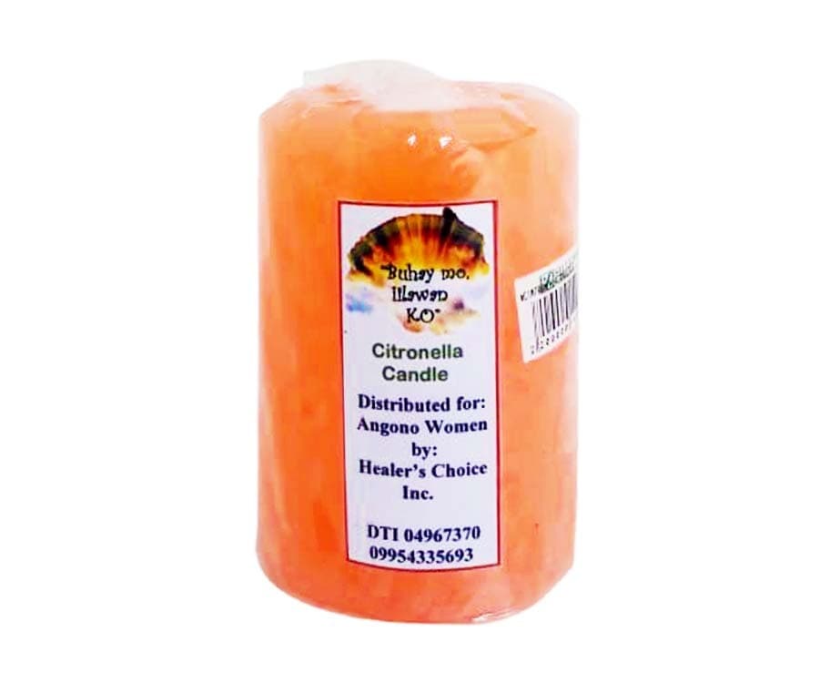Healer's Citronella Candle Big Yellow