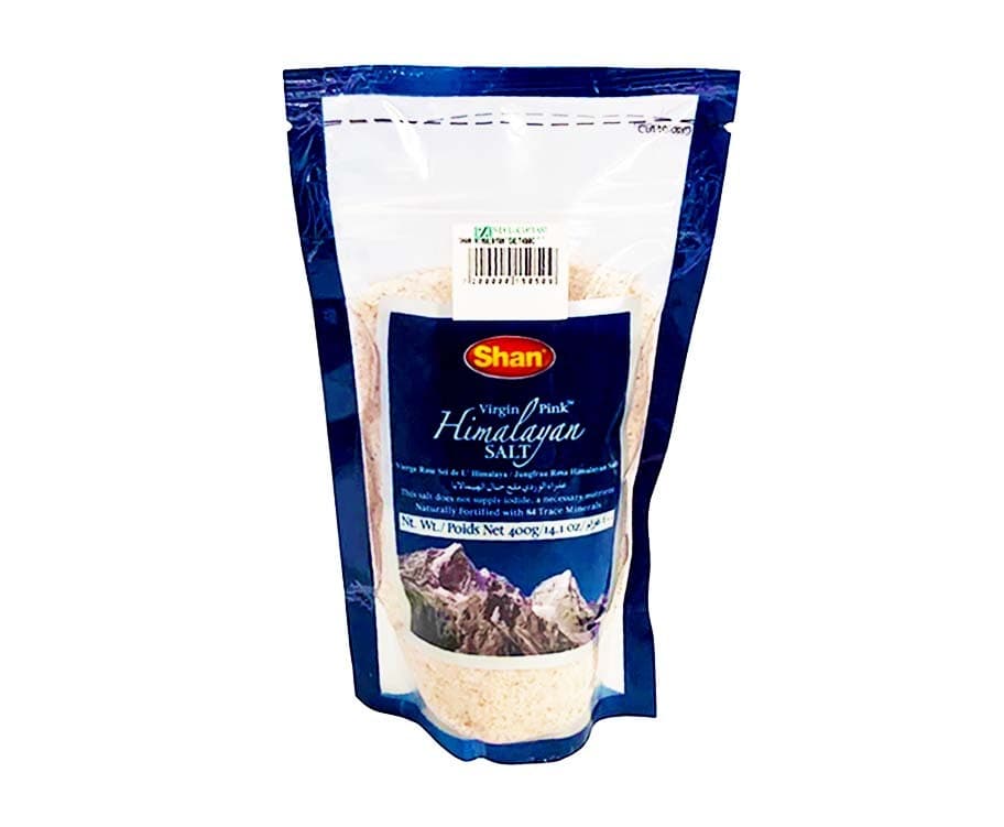 Shan Virgin Pink Himalayan Salt 14.1oz (400g)