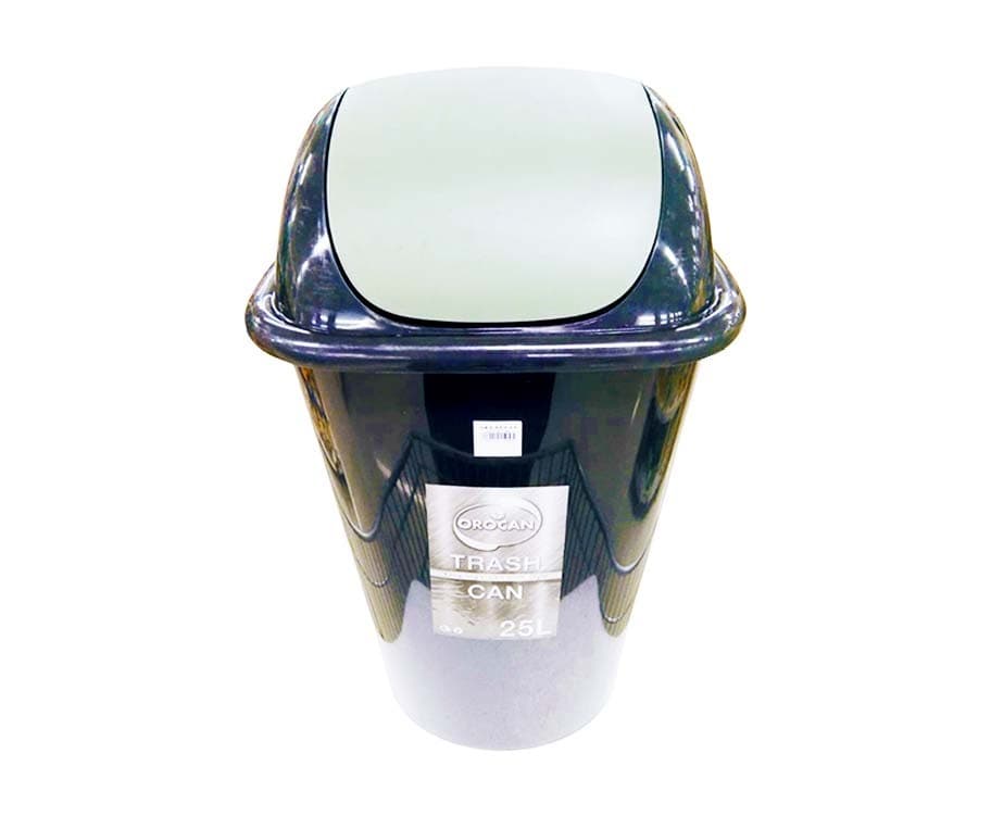Orocan Trash Can Grey 25L