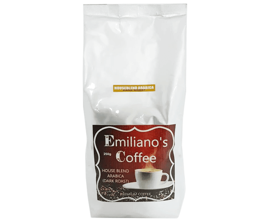 Emiliano's Coffee House Blend Arabica (Dark Roast) Premium Coffee 250g