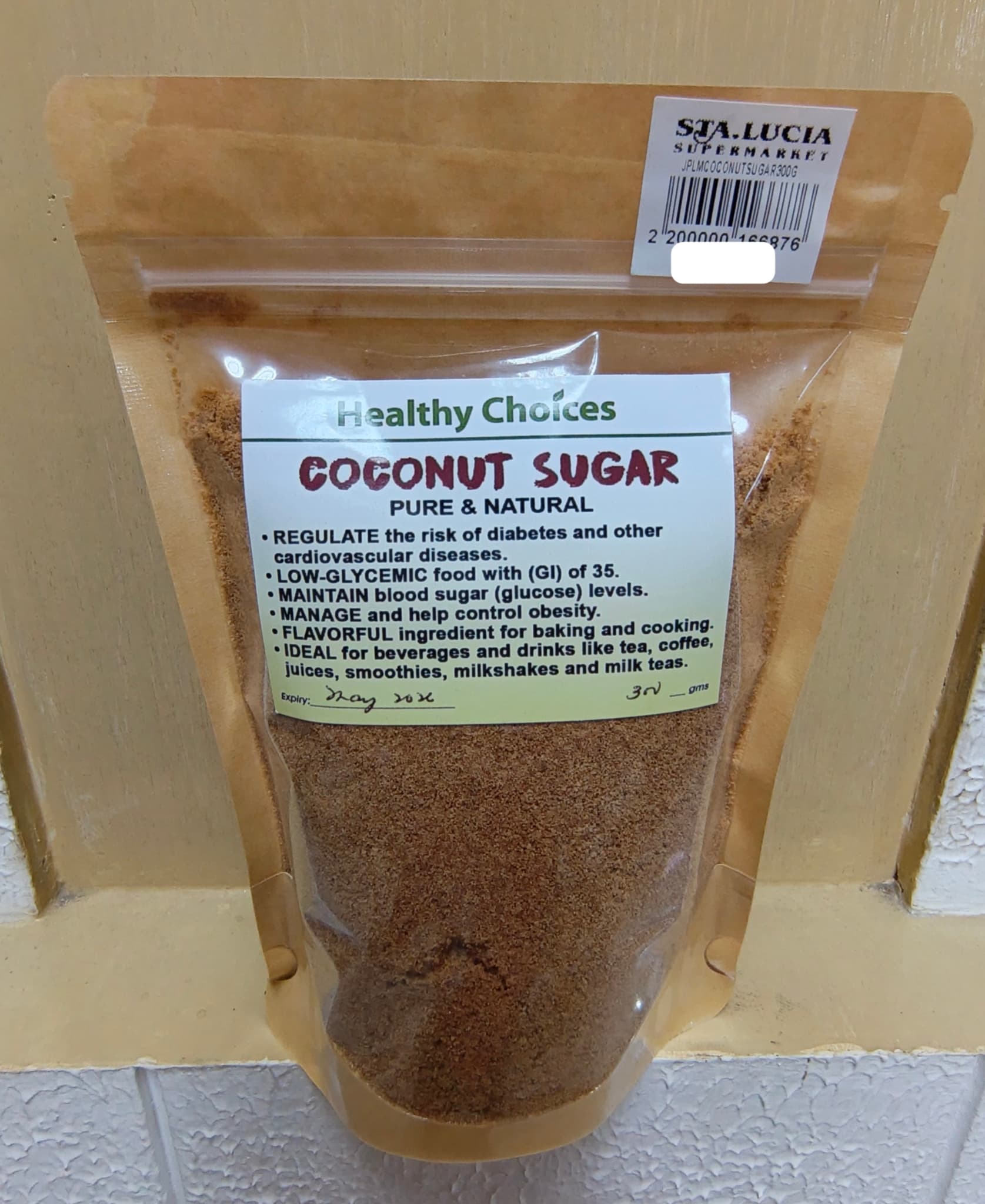 Helathy Choices Coconut Sugar Pure & Natural 300g