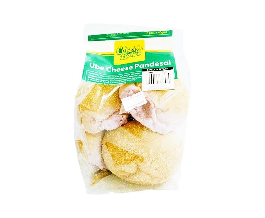 Sonia Cakes & Bakes Ube Cheese Pandesal 5 Pieces
