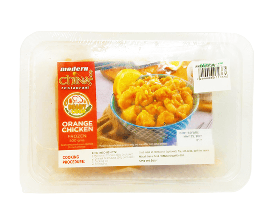 Modern China Restaurant Orange Chicken Frozen 500g