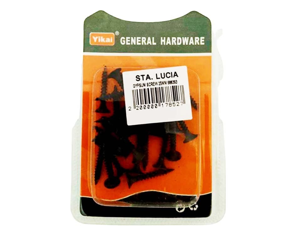 Yikai General Hardware Gypsum Screw 25mm