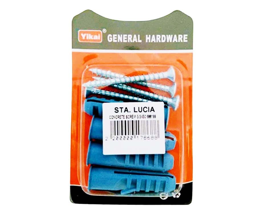 Yikai General Hardware Concrete Screw 5.5 x 50