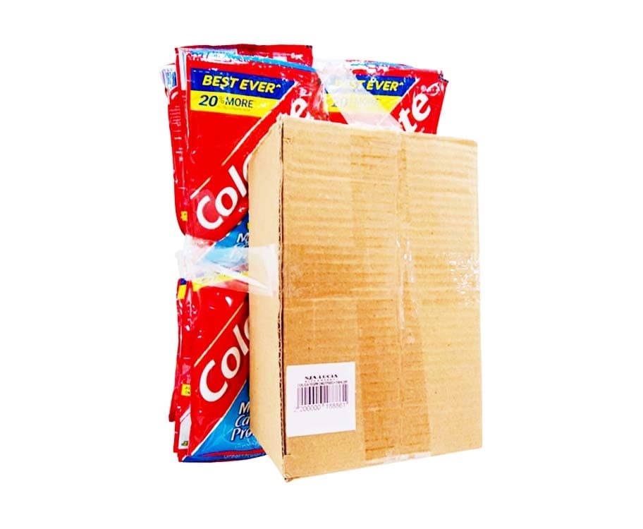 Colgate Anti-Cavity Toothpaste (60 Packs x 24g) + Toothbrush Holder & Toothpaste Dispenser