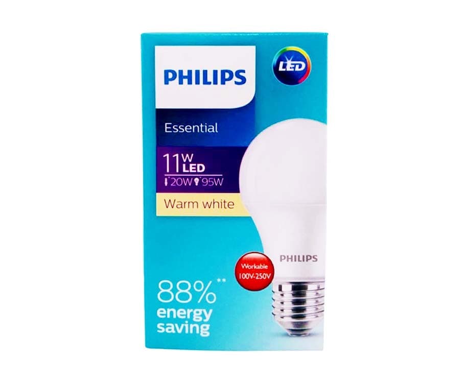 Philips Essential 11W 20W 95W LED Warm White
