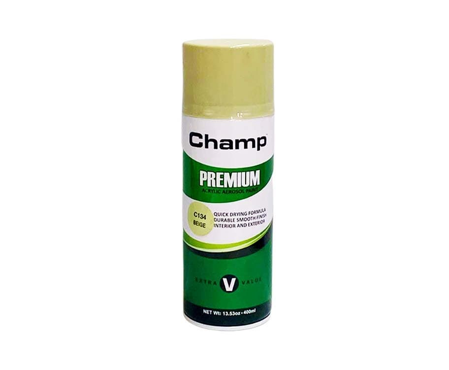 Champ Premium Acrylic Aerosol Paint C134 Beige 400mL